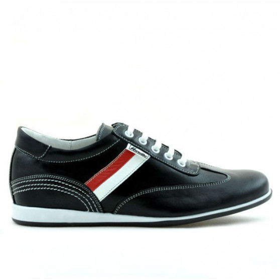 Jugendsportschuhe 394 schwarz+weiß Jugendsportschuhe 394 schwarz+weiß