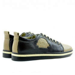 Jugendsportschuhe 392 sand+braun