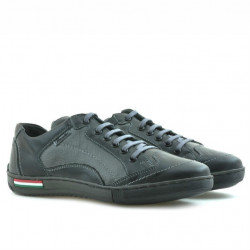 Jugendsportschuhe 307 schwarz+grau
