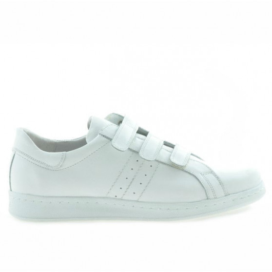 Jugendsportschuhe 369sc weiß Klettverschluss Jugendsportschuhe 369sc weiß Klettverschluss