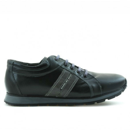 Jugendsportschuhe 311 schwarz+grau