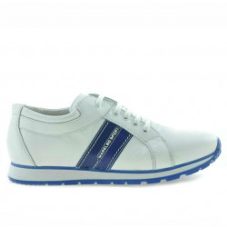 Jugendsportschuhe 311 weiß+indigo