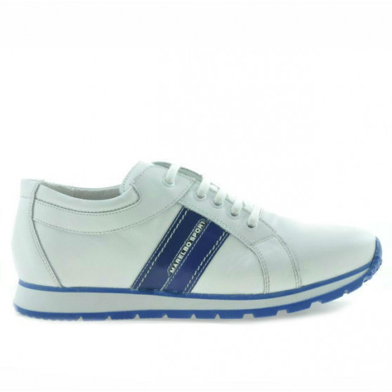 Jugendsportschuhe 311 weiß+indigo