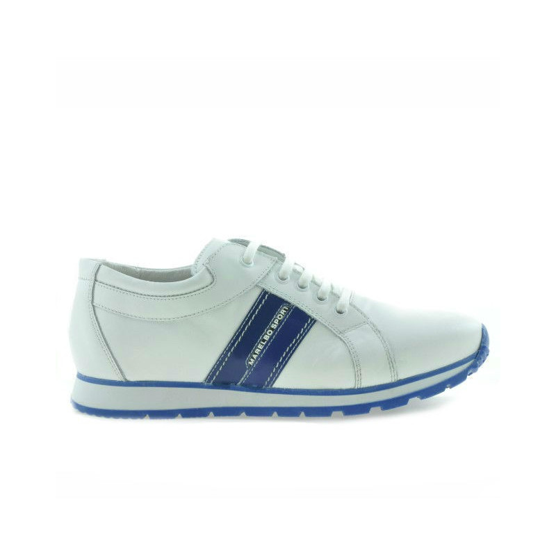 Jugendsportschuhe 311 weiß+indigo