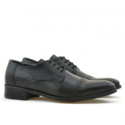 Elegante Herrenschuhe 803 schwarz