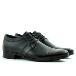 Elegante Herrenschuhe 742 schwarz