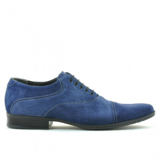 Freizeitschuhe / Elegante Schuhe für Herren 738 Indigo-Veloursleder Freizeitschuhe / Elegante Schuhe für Herren 738 Indigo-Veloursleder
