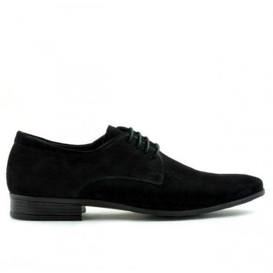 Elegante Herrenschuhe 786 schwarz Veloursleder Elegante Herrenschuhe 786 schwarz Veloursleder