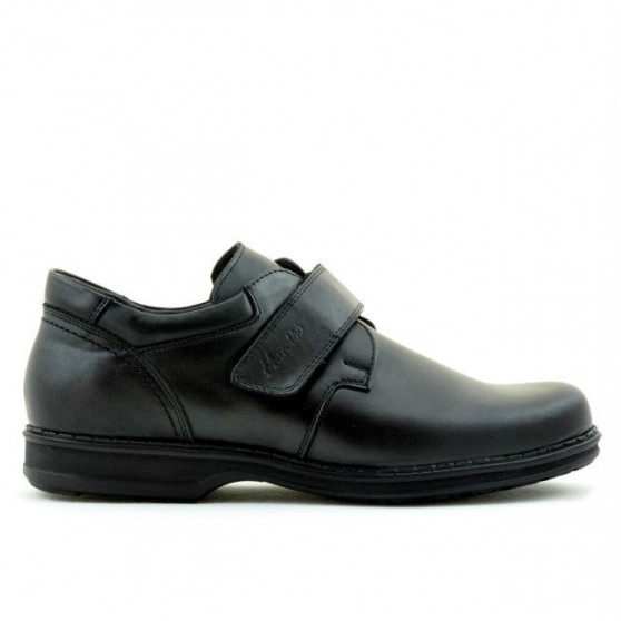 Casual / elegante Herrenschuhe 854sc schwarz Klettverschluss Casual / elegante Herrenschuhe 854sc schwarz Klettverschluss