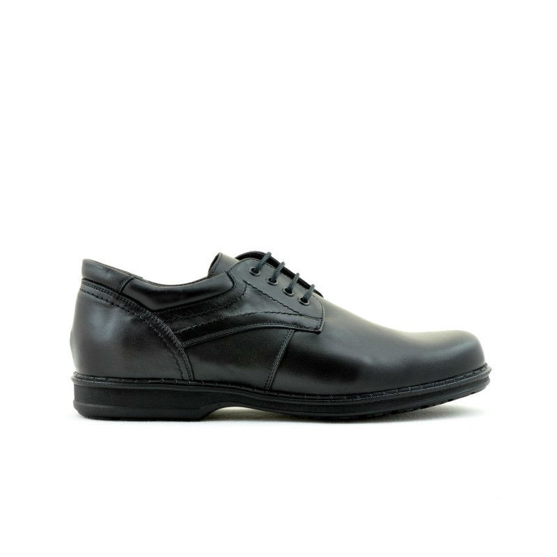 Herren Freizeit-/Elegantschuhe 854 Schwarz