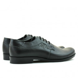 Herren Freizeitschuhe / elegante Schuhe (große Größen) 730m schwarz