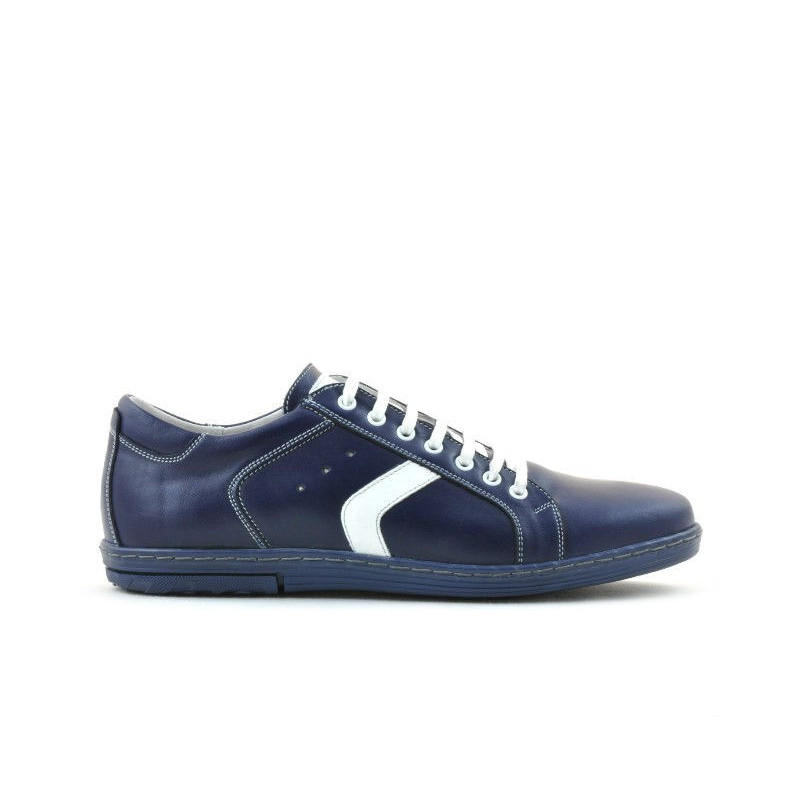 Herren Sportschuhe 809 indigo+weiß