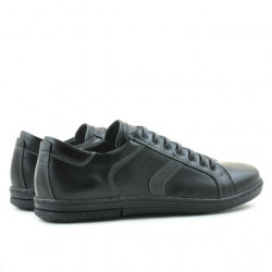 Herren-Sportschuhe 809 schwarz+grau