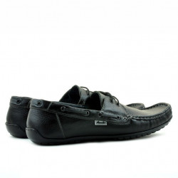 Schwarze Herren Mokassins 778