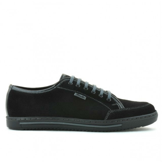 Herren Freizeitschuhe / Sportschuhe 775 schwarz Velours Herren Freizeitschuhe / Sportschuhe 775 schwarz Velours