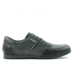 Herren Sportschuhe 860 schwarz+grau
