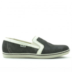 Herren-Casual-Schuhe 870 Tdm Velours (Testa di Moro)