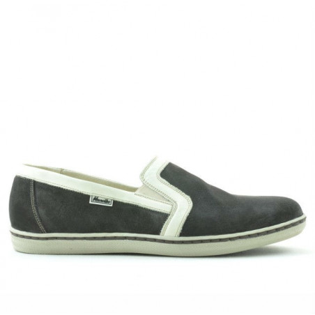 Herren-Casual-Schuhe 870 Tdm Velours (Testa di Moro)
