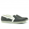 Herren-Casual-Schuhe 870 Tdm Velours (Testa di Moro)