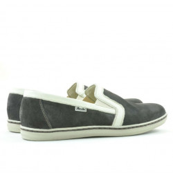 Herren-Casual-Schuhe 870 Tdm Velours (Testa di Moro)