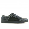 Herrensportschuhe 851 schwarz+grau