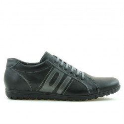 Herren Sportschuhe 747 schwarz+grau
