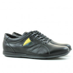 Herren-Sportschuhe 767 schwarz+grau