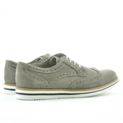 Herren Freizeitschuhe 866 sandfarben Velours