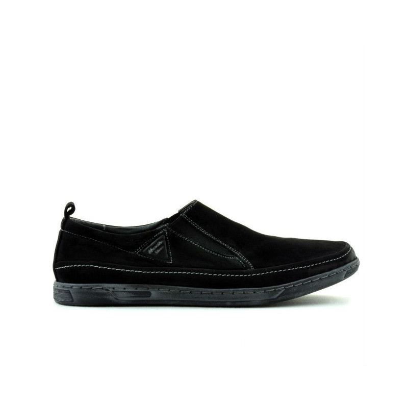 Herren Freizeitschuhe 745 Schwarz Bufo