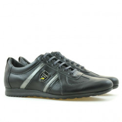 Herren Sportschuhe (große Größen) 711m schwarz+grau