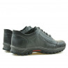 Herrensportschuhe 852 schwarz+grau