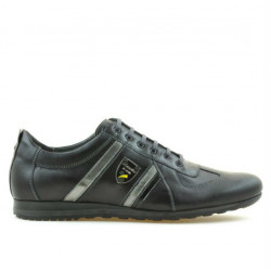 Herren Sportschuhe (große Größen) 711m schwarz+grau