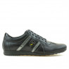 Herren Sportschuhe (große Größen) 711m schwarz+grau