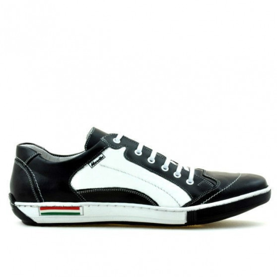 Herrensportschuhe 707 schwarz+weiß Herrensportschuhe 707 schwarz+weiß