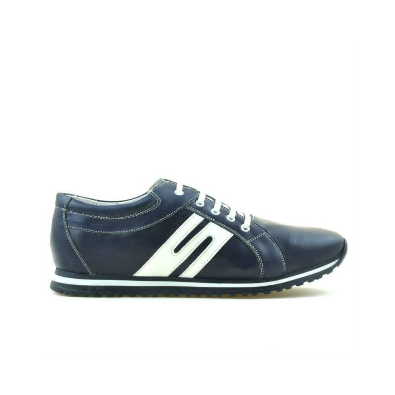 Herren-Sportschuhe 768 Indigoblau+Weiß