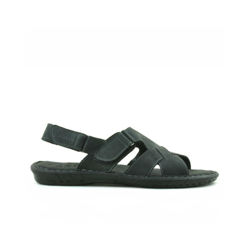 Herrensandalen 359 Tuxon Schwarz