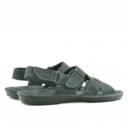 Herrensandalen 359 Tuxon Schwarz