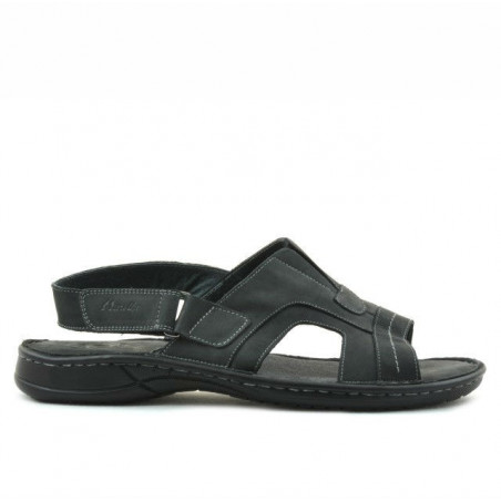 Herren Sandalen 304 Tuxon Schwarz