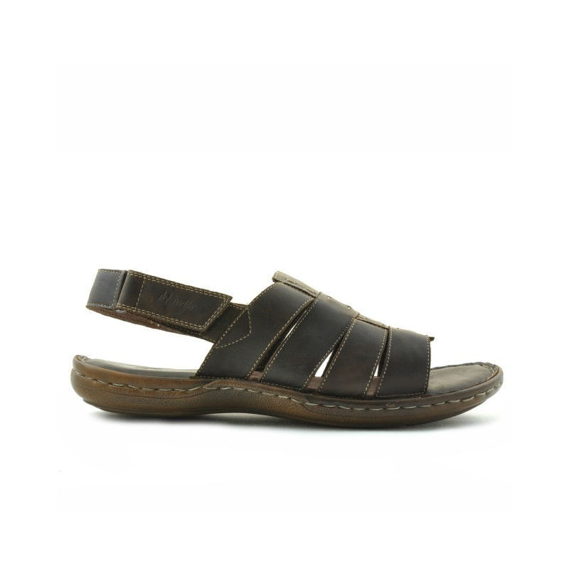 Herren Sandalen 354 Tuxon Kaffee