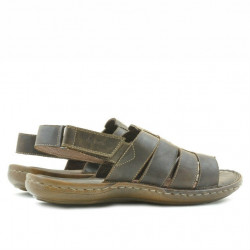 Herren Sandalen 354 Tuxon Kaffee