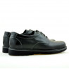 Herren Casual Schuhe 757 schwarz