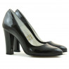 Elegante Damenschuhe 1214 Lack Schwarz