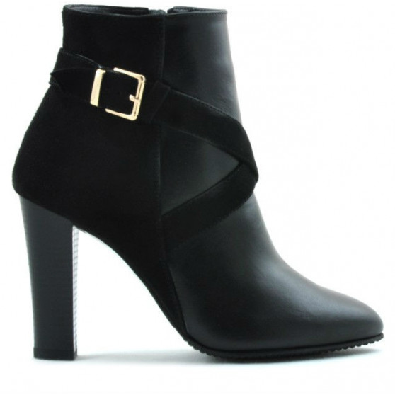 Damenstiefel 1161 schwarz kombiniert Damenstiefel 1161 schwarz kombiniert