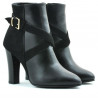 Damenstiefel 1161 schwarz kombiniert