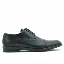 Elegante Herrenschuhe 814 schwarz