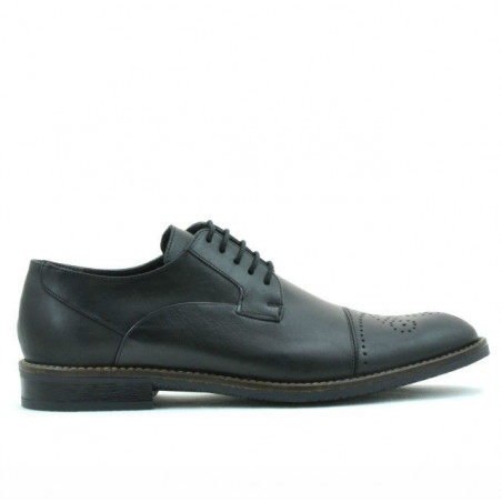 Elegante Herrenschuhe 814 schwarz