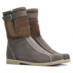 Damenstiefeletten 3249 Tuxon Kaffeekombination