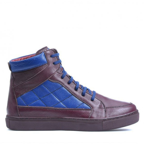 Herrenstiefel 487 Bordeaux+Indigo Herrenstiefel 487 Bordeaux+Indigo