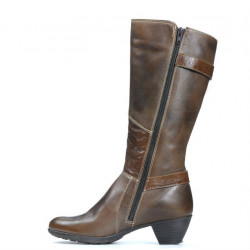 Damenstiefel 3235 a Kaffee