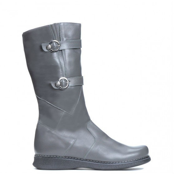 Damenstiefel 292 grau